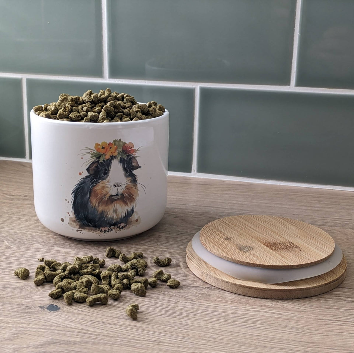 Snapshot of Homemade Guinea Pig Treat Jars