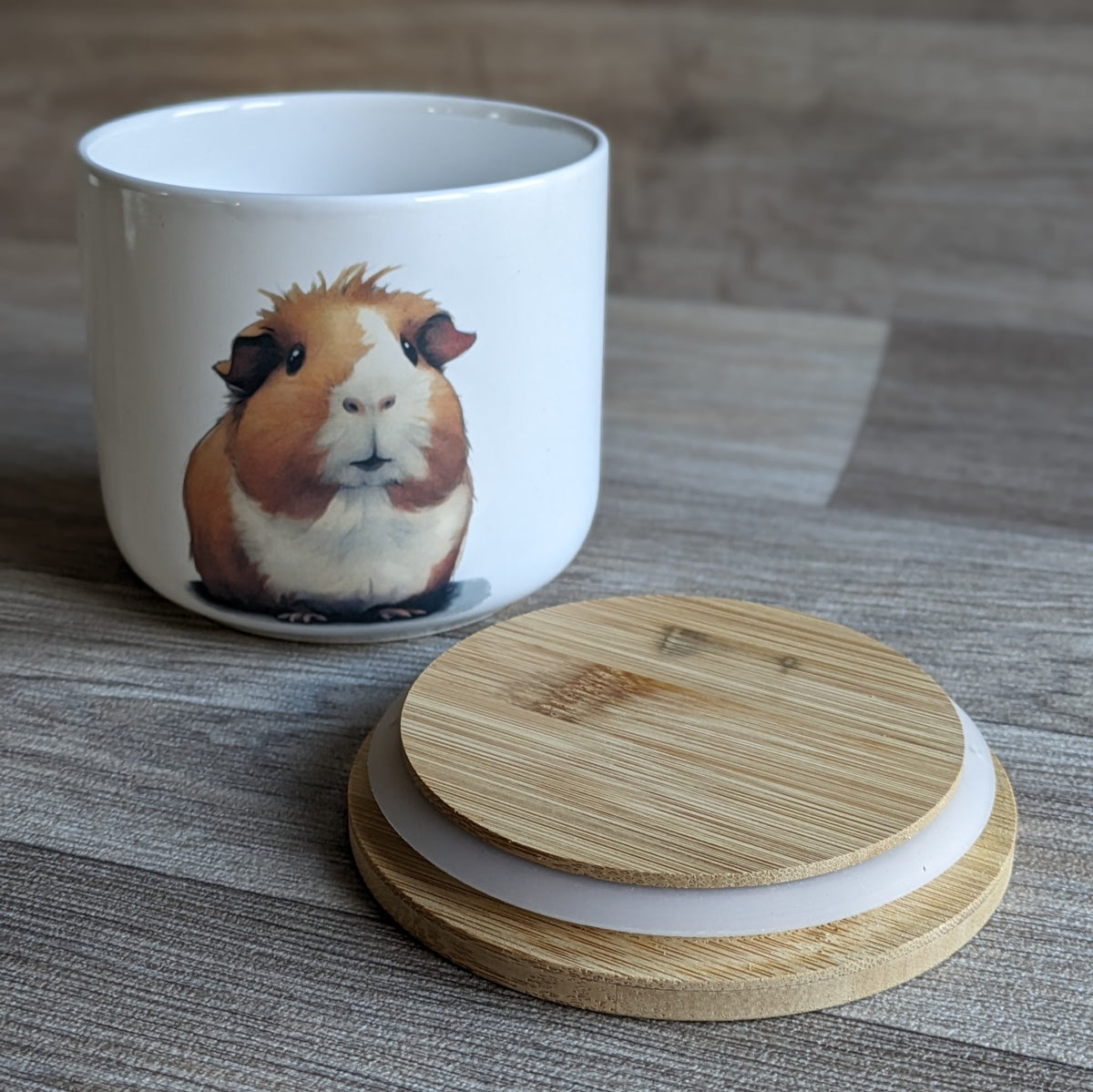 Image showcasing Guinea Pig Treat Jar – Everything Guinea Pig