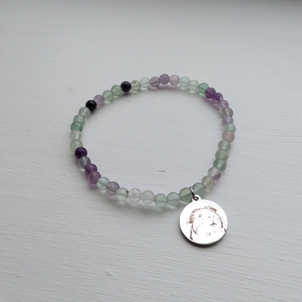 Guinea Pig Beaded Bracelet