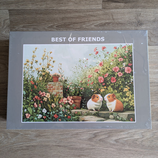 Guinea Pig Jigsaw Puzzle 1000 piece - Best of Friends