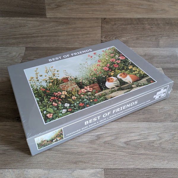 Guinea Pig Jigsaw Puzzle 1000 piece - Best of Friends