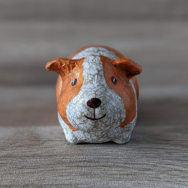 Decopatch a Ceramic Guinea Pig Craft Kit (Ginger & White)
