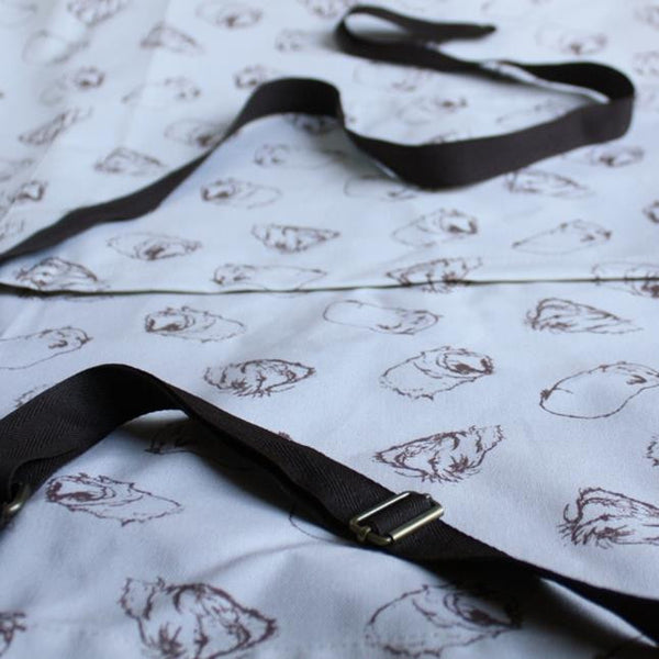 Guinea Pig Adult Apron - Sketched Guinea Pig Design