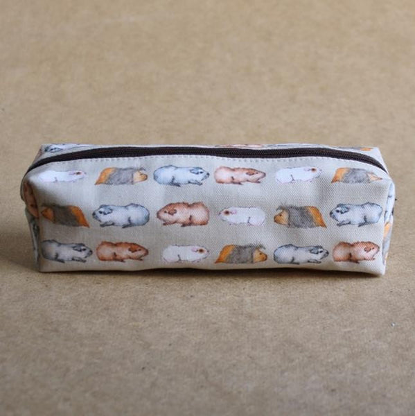 Guinea Pig Pencil Case - Water Colour Guinea Pig Design