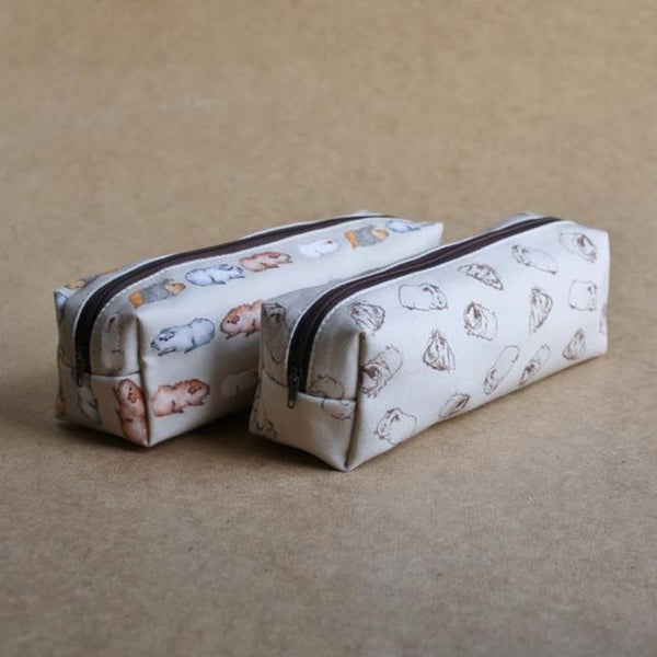 Guinea Pig Pencil Case - Water Colour Guinea Pig Design