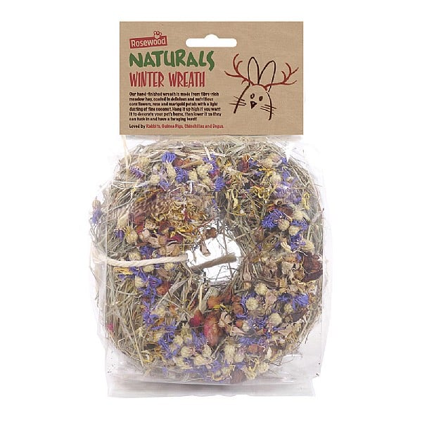 Rosewood Naturals Winter Wreath Guinea Pig Treat