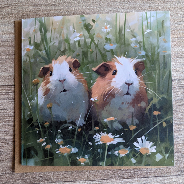 Guinea Pig Card (Open/Blank)