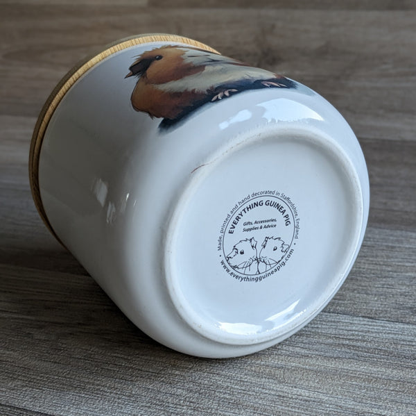 Guinea Pig Storage Jar (Floral)
