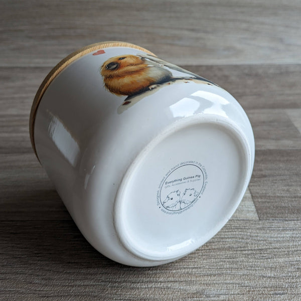 Guinea Pig Storage Jar (Kissing)