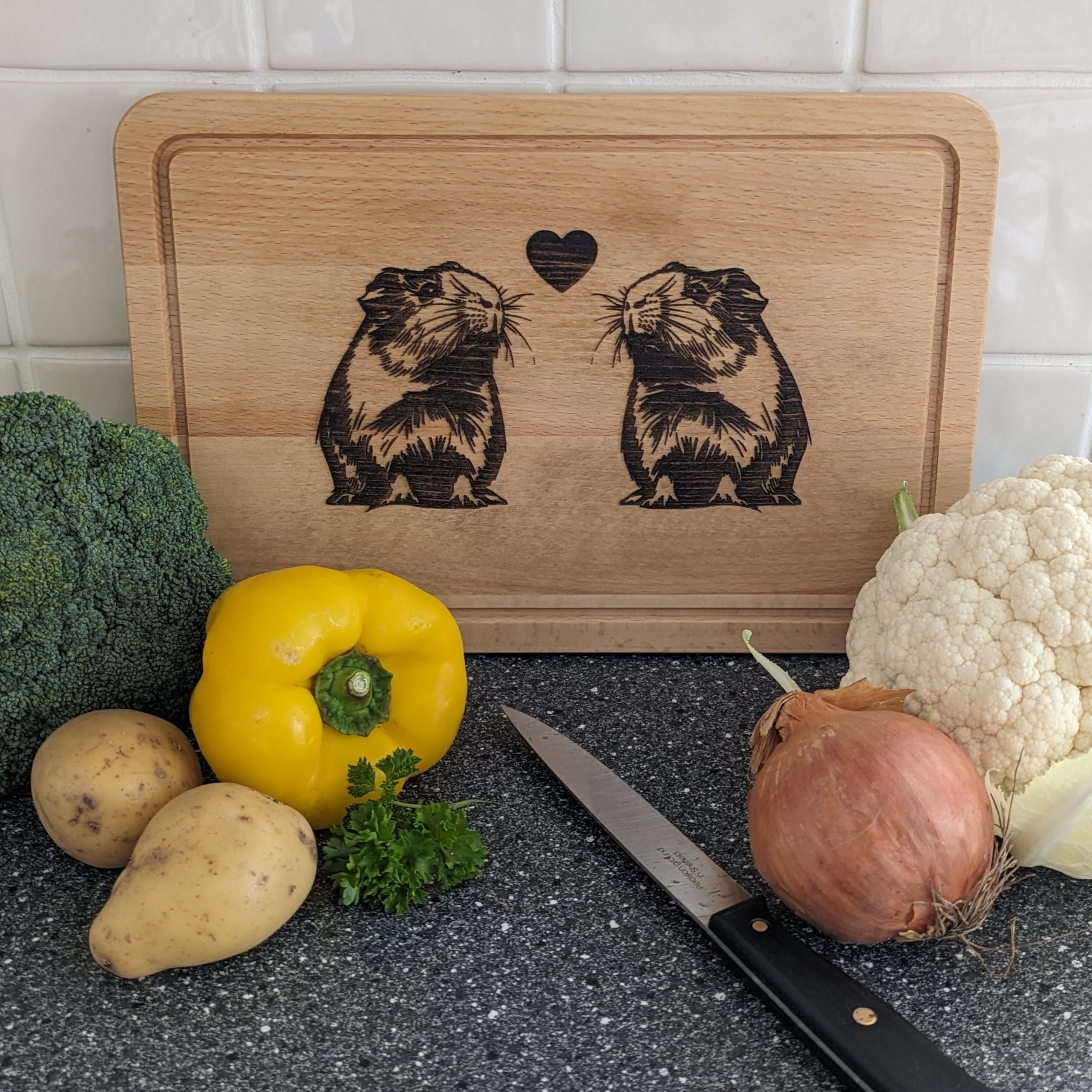 Guinea Pig Chopping Board