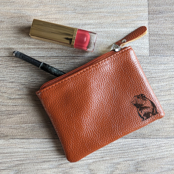 Guinea Pig Coin Purse (Tan)