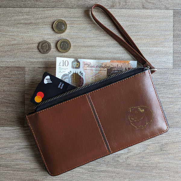 Guinea Pig Purse (Brown)