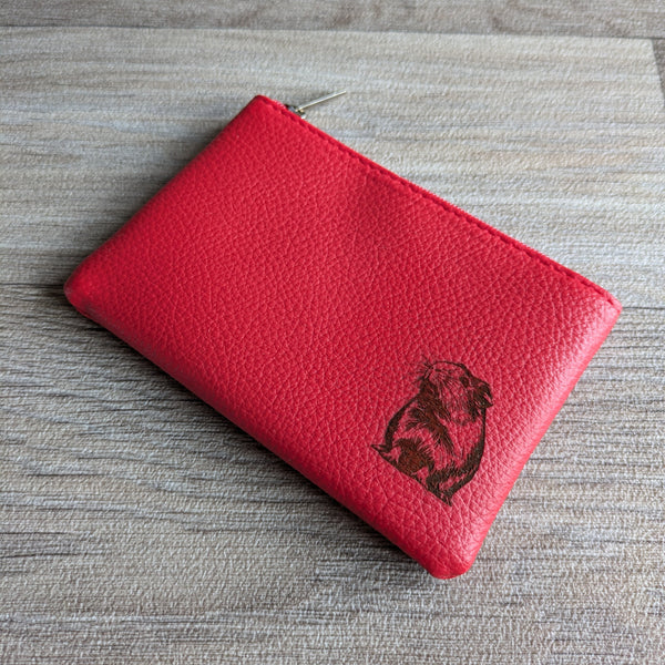 Guinea Pig Coin Purse (Red)