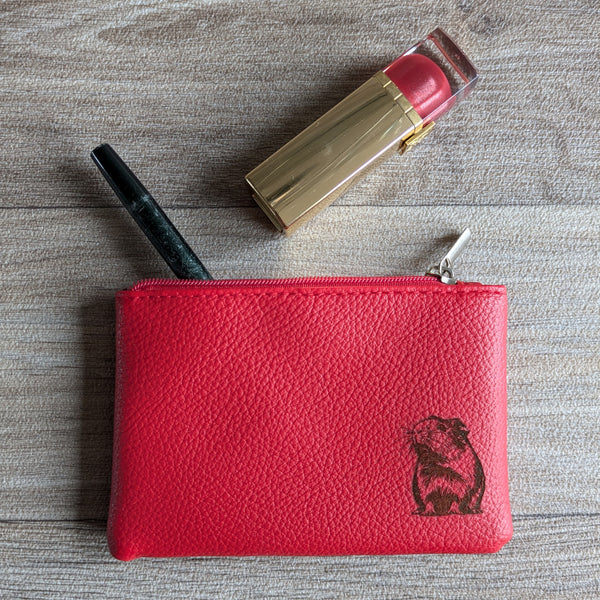 Guinea Pig Coin Purse (Red)