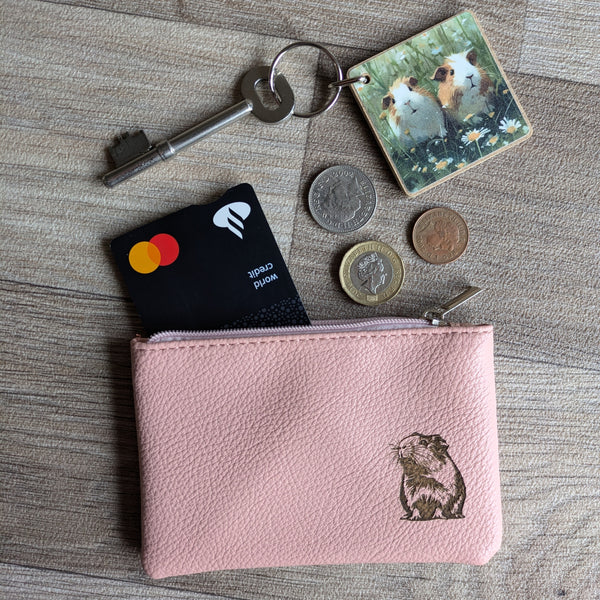 Guinea Pig Coin Purse (Pink)