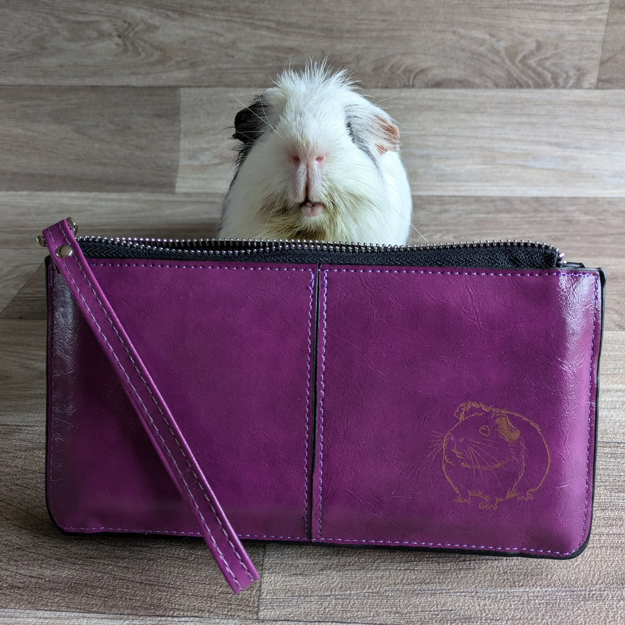 Guinea Pig Purse (Purple)
