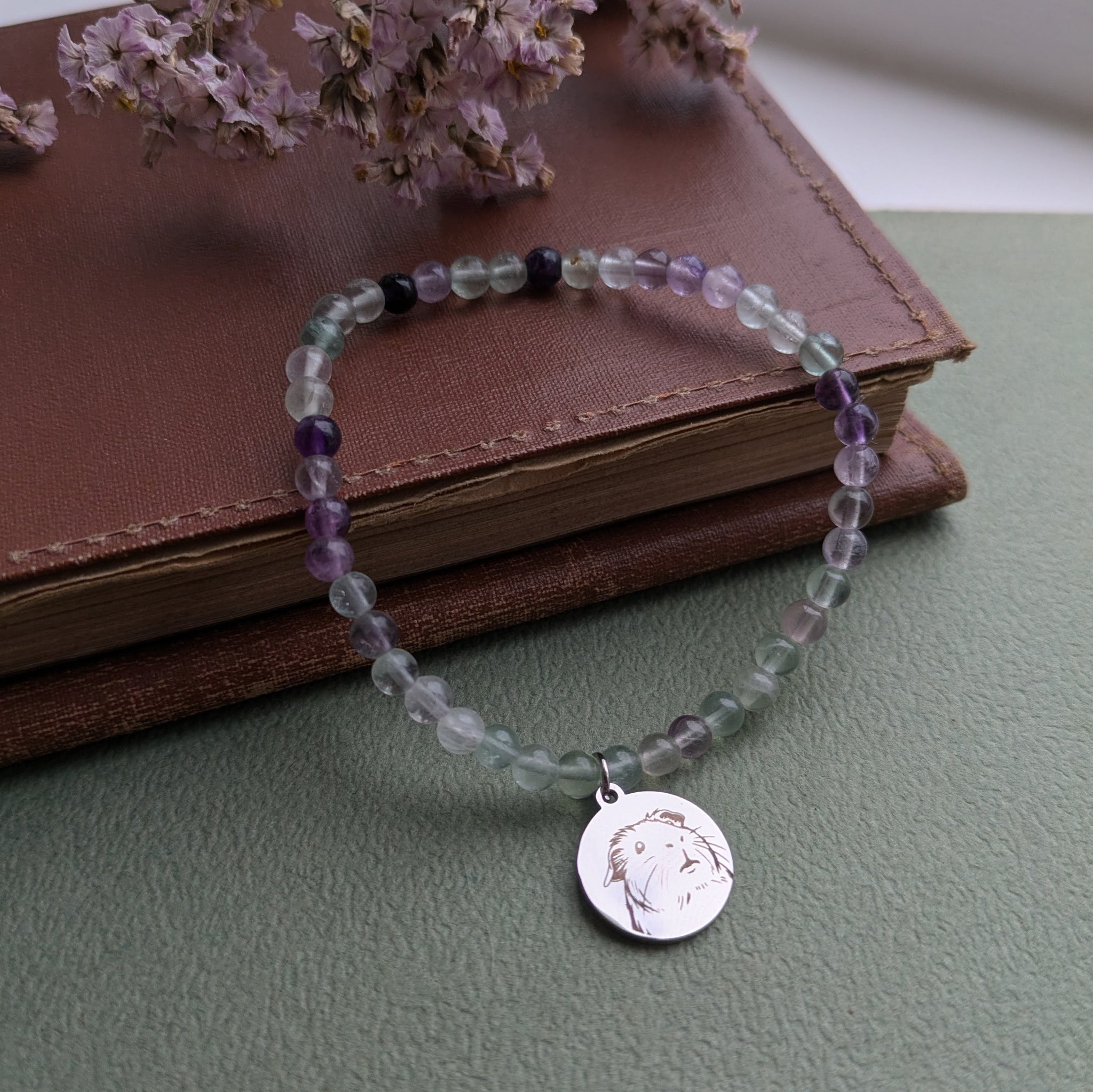 Guinea Pig Beaded Bracelet