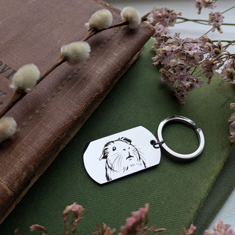 Guinea Pig Keyring