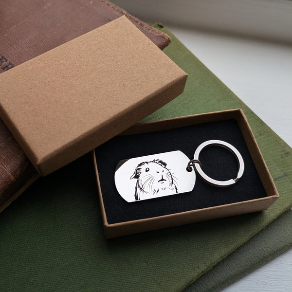Guinea Pig Keyring