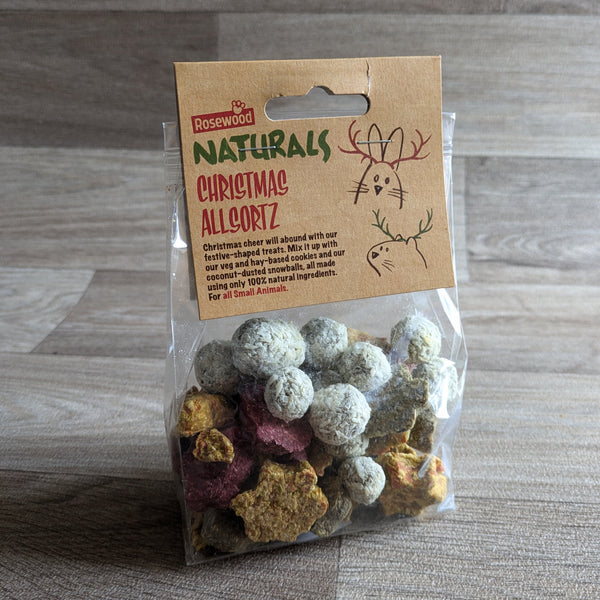 Rosewood Naturals Christmas Allsortz Guinea Pig Treat