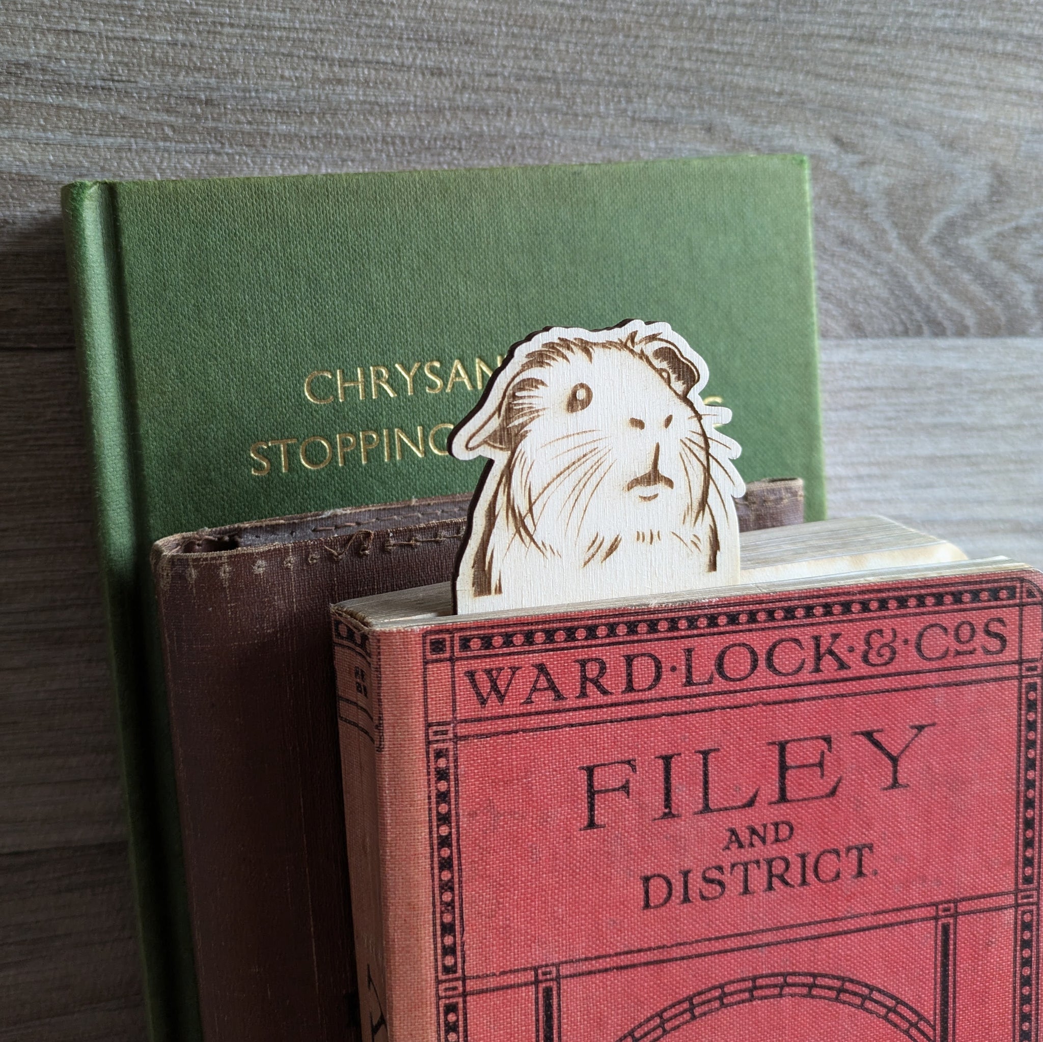 thumbnail image 2 of 5 Pieces Wooden Bookmark For Men Women Novelty 2 of 11