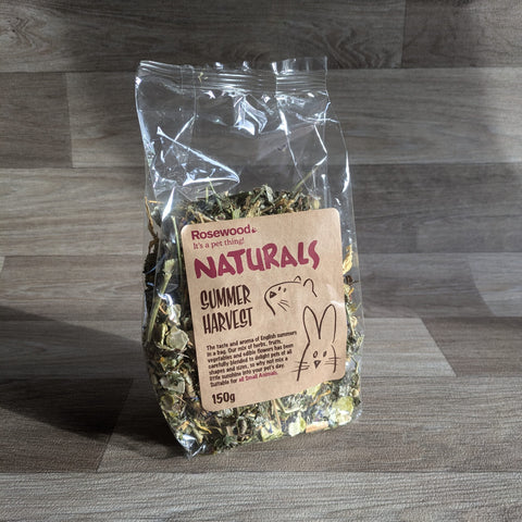 Rosewood Naturals Summer Harvest Foraging Treat for Guinea Pigs