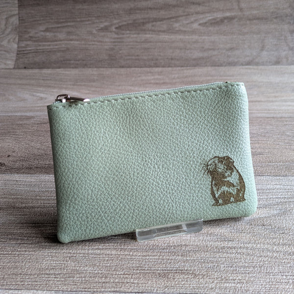 Guinea Pig Coin Purse (Green)