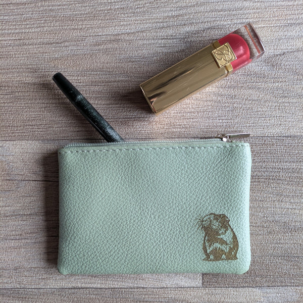 Guinea Pig Coin Purse (Green)