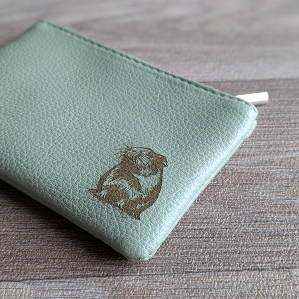 Guinea Pig Coin Purse (Green)