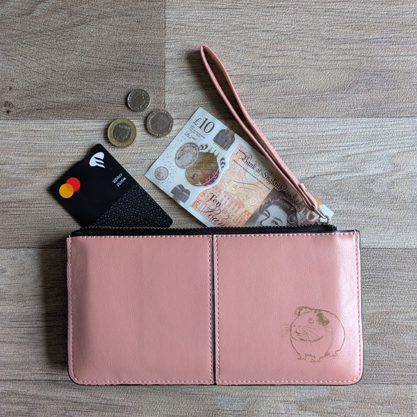 Guinea Pig Purse (Blush Pink)