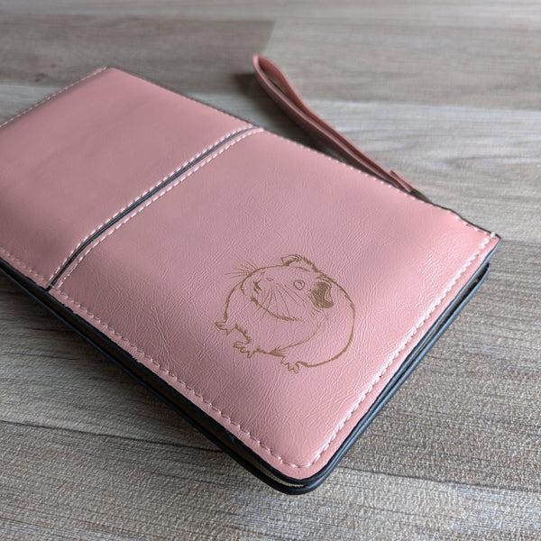 Guinea Pig Purse (Blush Pink)