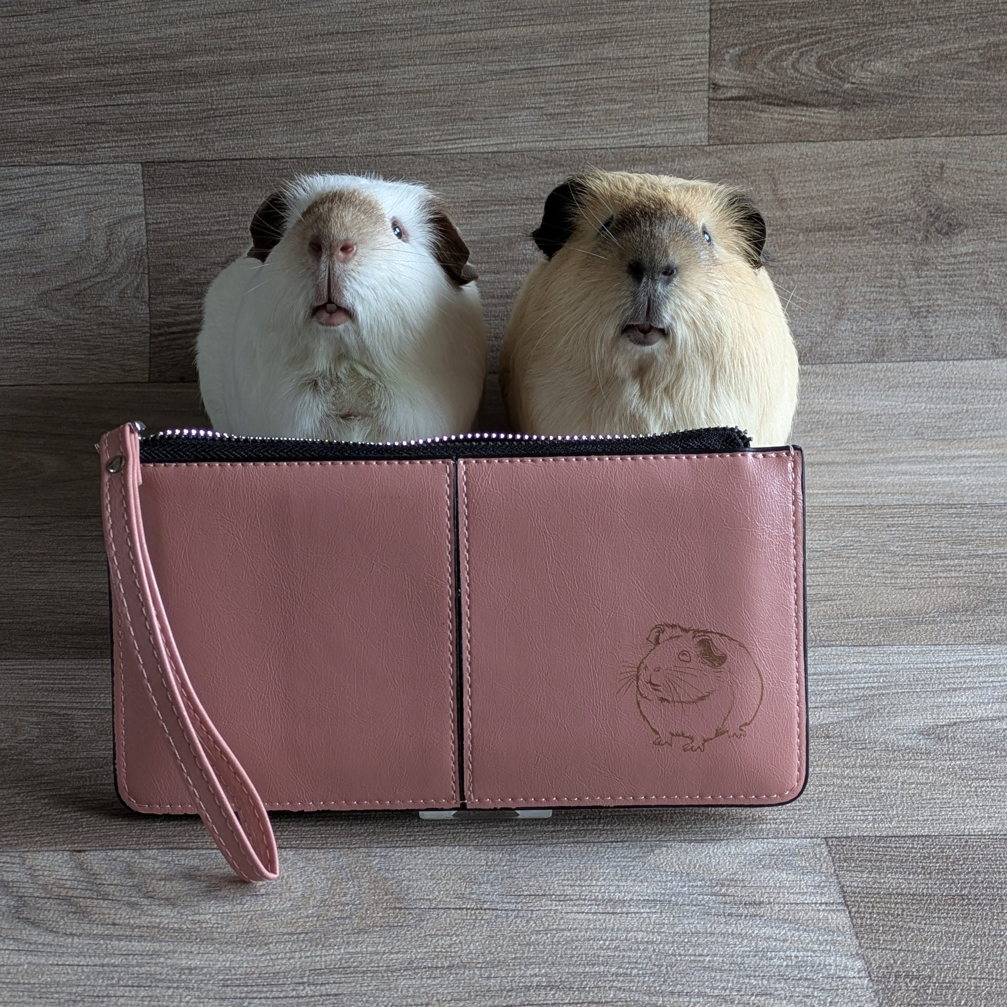 Guinea Pig Purse (Blush Pink)