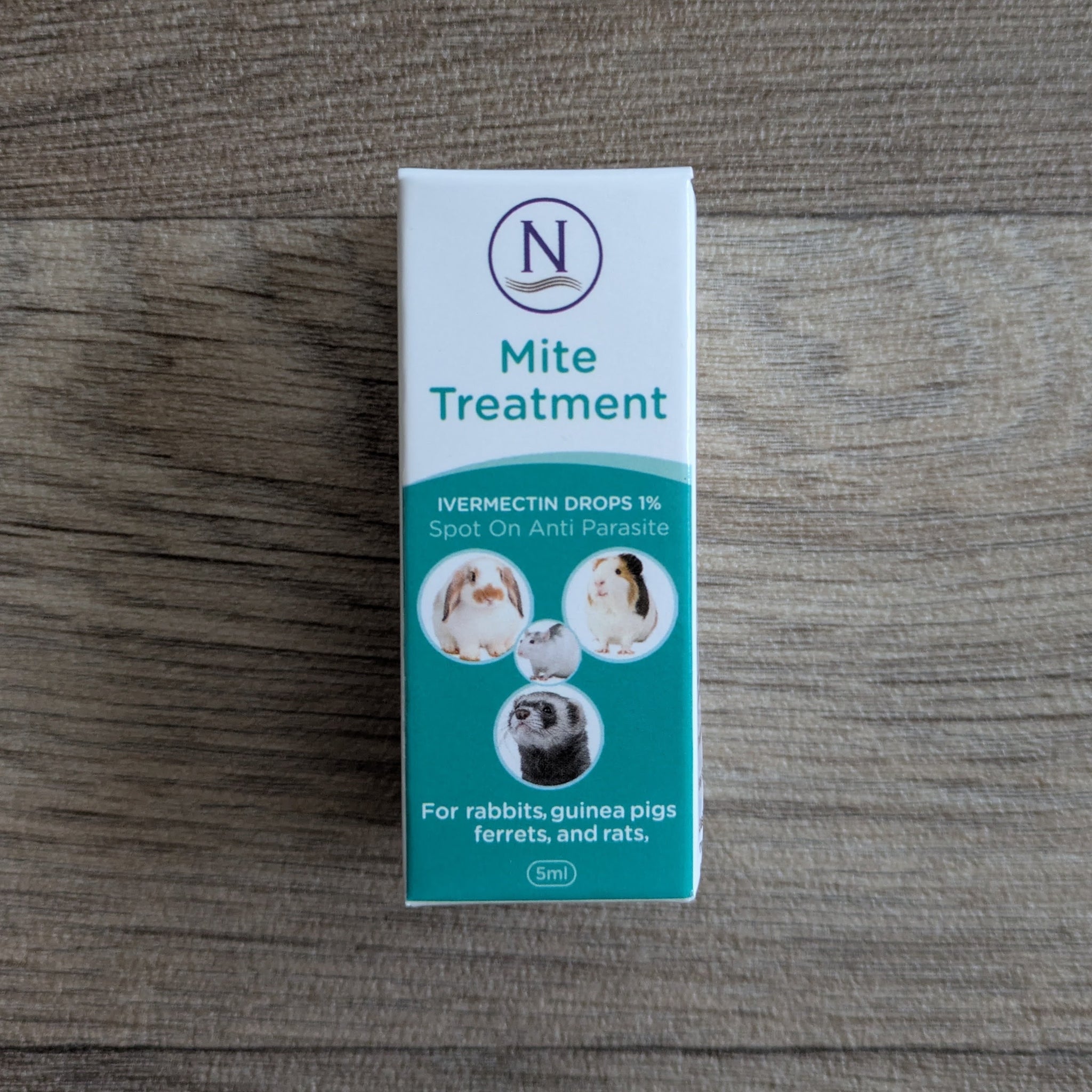 Ivermectin 1% Topical MIte Treatment for Guinea Pigs