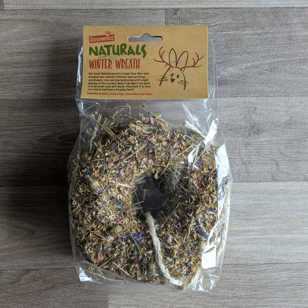 Rosewood Naturals Winter Wreath Guinea Pig Treat