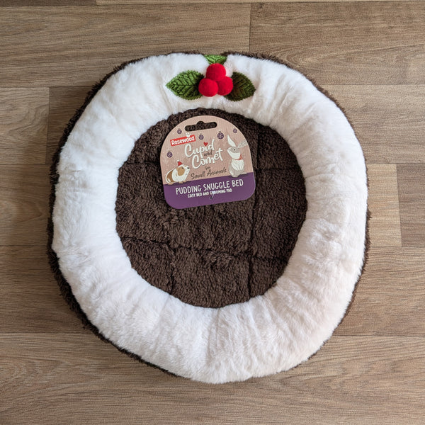 Guinea Pig Christmas Pudding Snuggle Bed | Rosewood