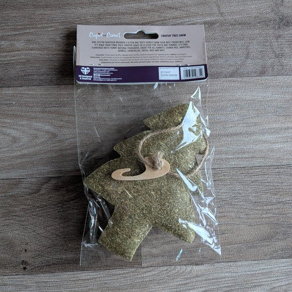 Rosewood Cupid & Comet Timothy Christmas Tree Gnaw for Guinea Pigs