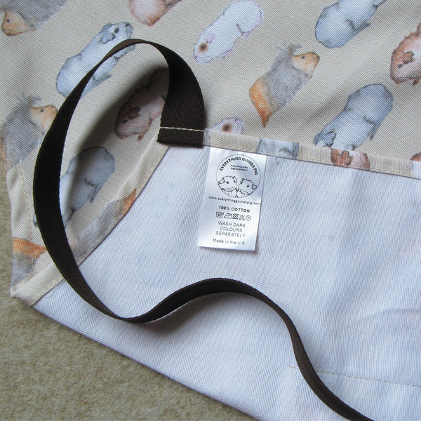 Guinea Pig Adult Apron - Water Colour Guinea Pig Design