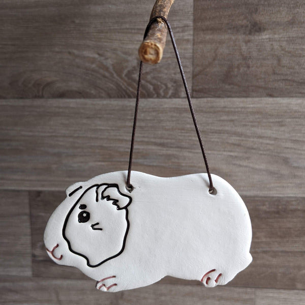 Guinea Pig Decoration (Black)